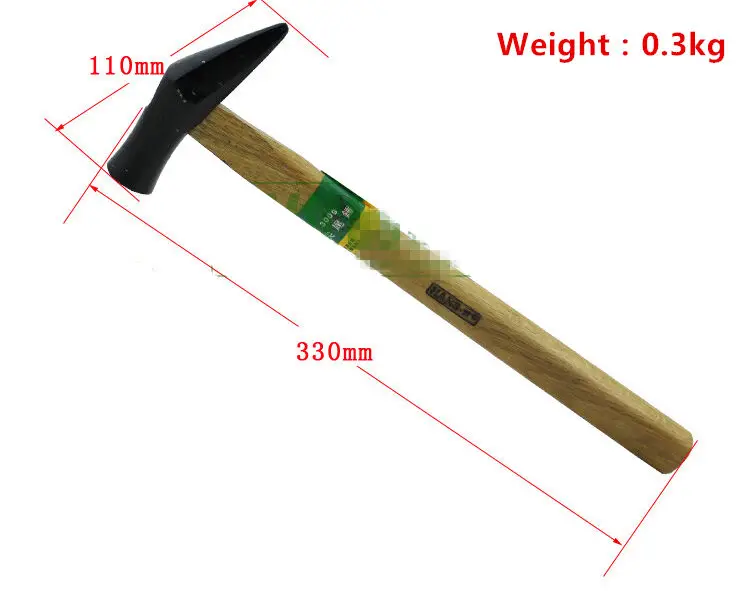Деревянная ручка острый конец молоток для монтажных работ коготь вырезанный молоток ручные инструменты W086