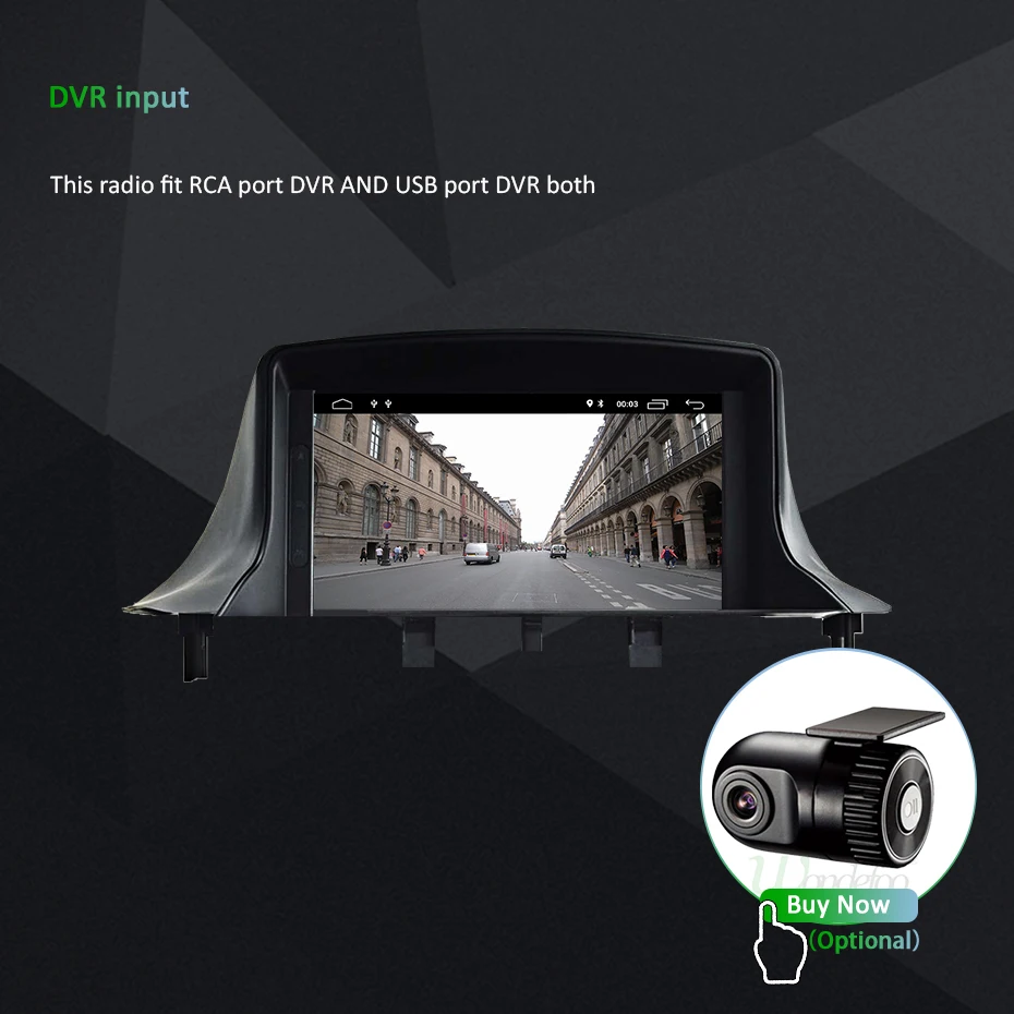 Sale Android 9.0 DSP 4G RAM Car GPS Radio for Renault Megane 3 2009 2010 2011 2012 Fluence DVD Player AV Output Navigation Stereo PC 24