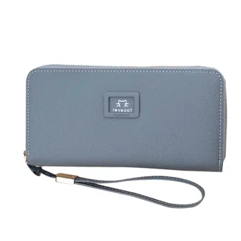 

Women Lady Long Wallets Purse Multi-functional Fashion Soft Zipper For Coin Money Cards AB@W3