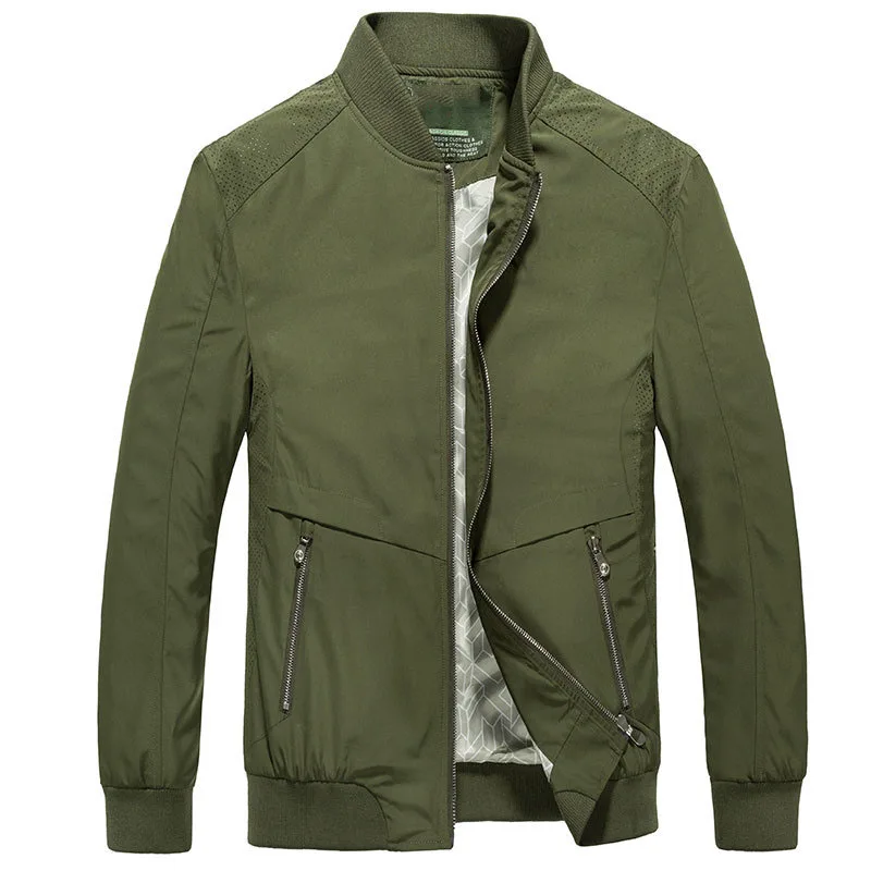 

For Spring 2019 New Classic Men Jacket Solid Clothes