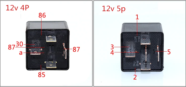 Состояние реле вентилятора для JAGUAR LAND ROVER автомобиля 12V 5Pin/4Pin автомеханический переключатель Мощность реле