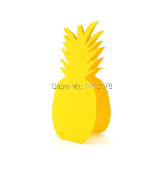 

Pineapple Shaped, Wedding Place Cards, fruit Seating Escort table markers