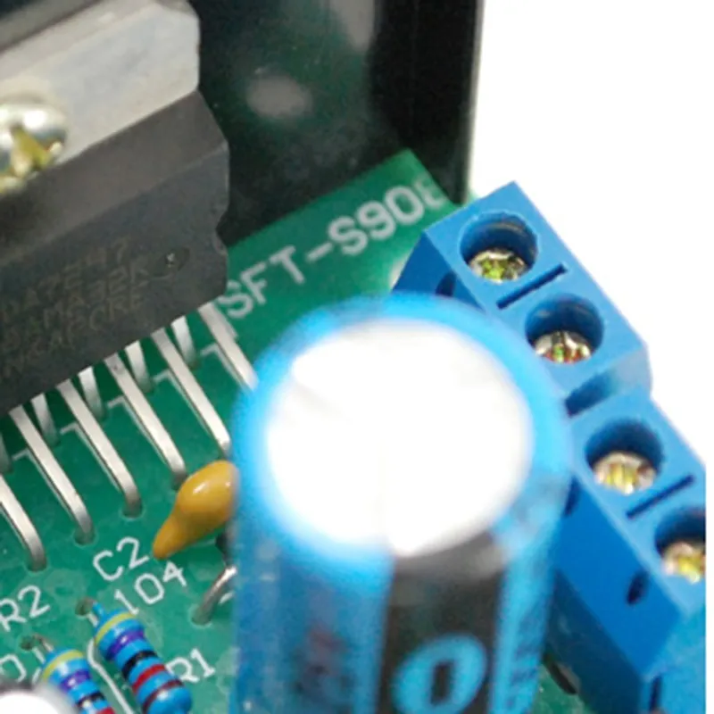 TZT AC/DC12V TDA7297 Rev A низкий уровень шума аудио усилитель плата 2*15 Вт двухканальный