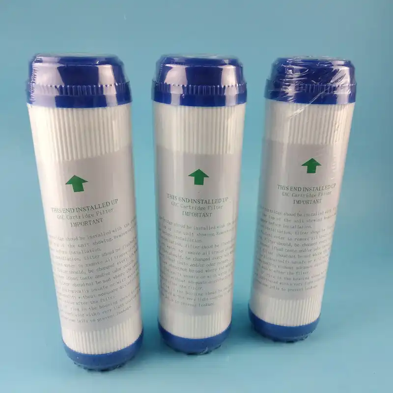 GAC Quick Connection Integrated Descaling Filter Integrated Descaling Filter Water Purifier Compressed Carbon Filter