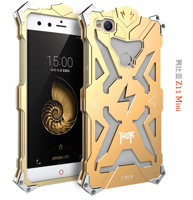 

Aviation Aluminum Metal Case Strong Protection For ZTE Nubia Z11 Mini /Nubia Z11 Mini S Metal Case,High Quality.Free