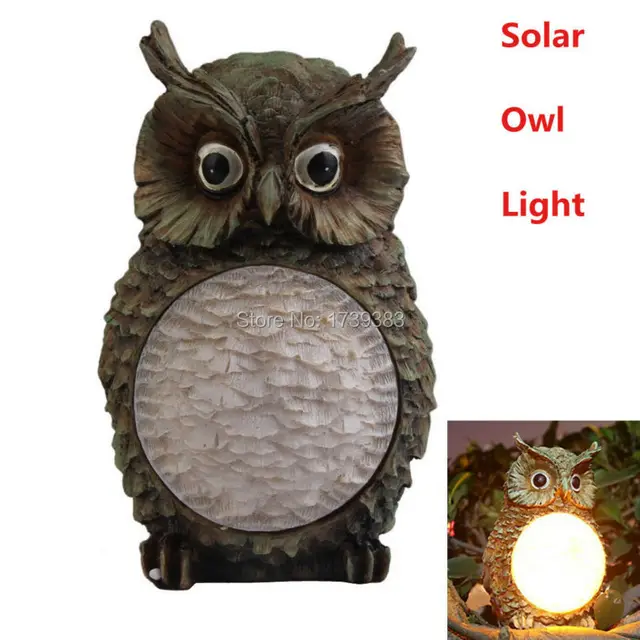 free shipping new solar owl light garden yard decor bird outdoor light statue for kids christmas - Outdoor Owl Christmas Decorations free shipping new solar owl light garden yard decor bird outdoor light statue for kids christmas - Outdoor Owl Christmas Decorations
