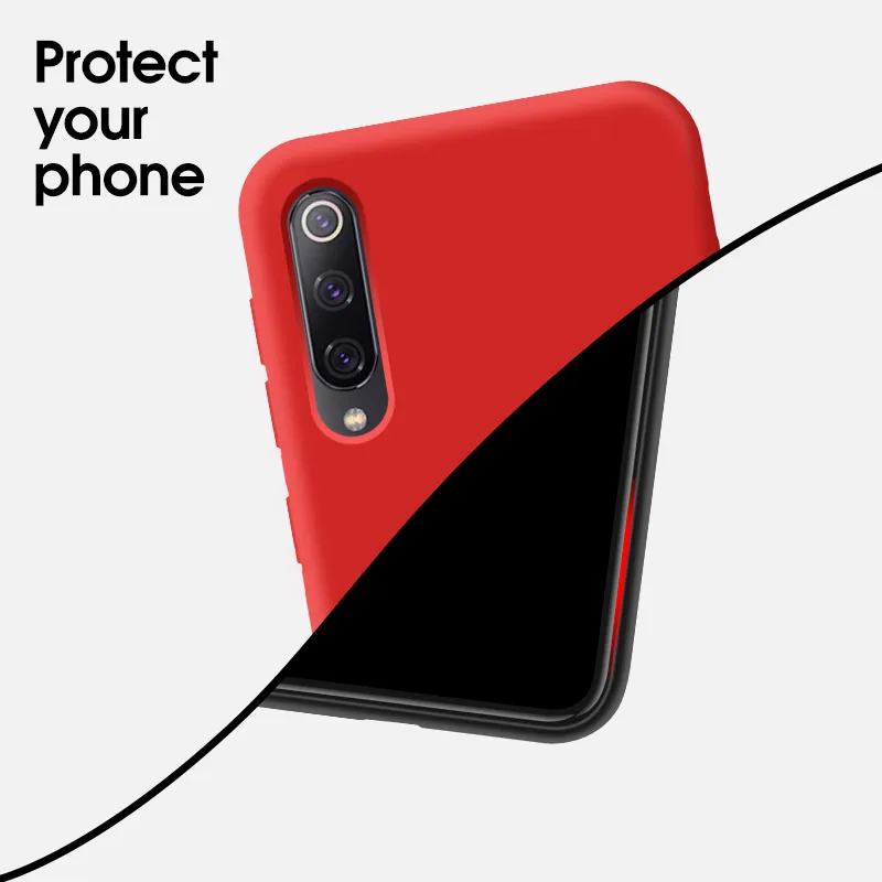 Ультратонкий чехол для телефона для Xiaomi mi 9 9T Pro SE mi 8 Lite mi 9 t 9se A2 A3 Red mi 7 8A 8 Note 7 8 Pro 8T жидкий силиконовый мягкий чехол