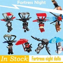 New Legoing Fortress Night Model BuildingBlocks bricks Compatible with Legoing Technic Children Gifts Toys Mini Dolls