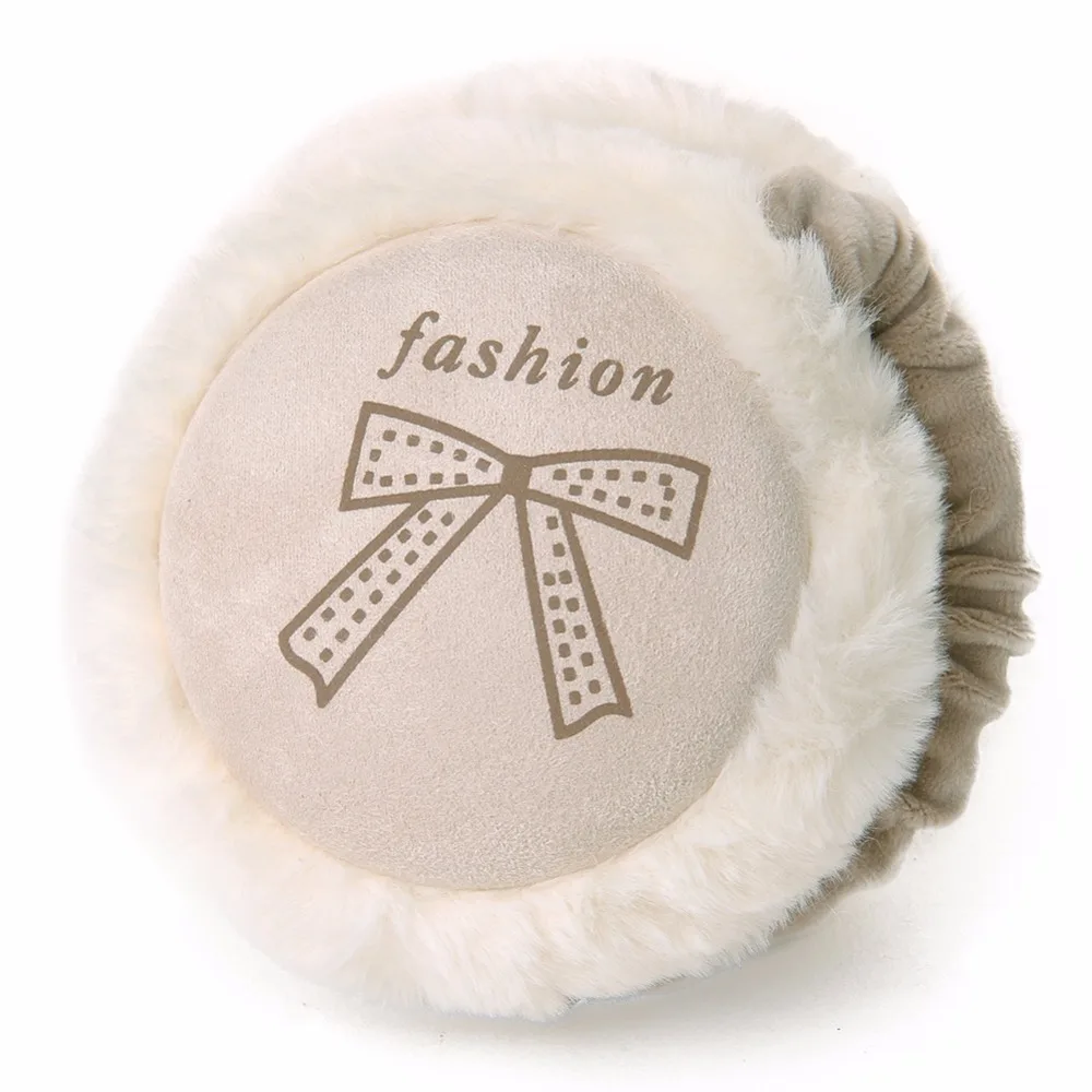 FANCET зимние милые модные наушники для женщин для принт 3 панели флис мягкий новый бренд Earflap обувь девочек Теплые женские наушники 99125