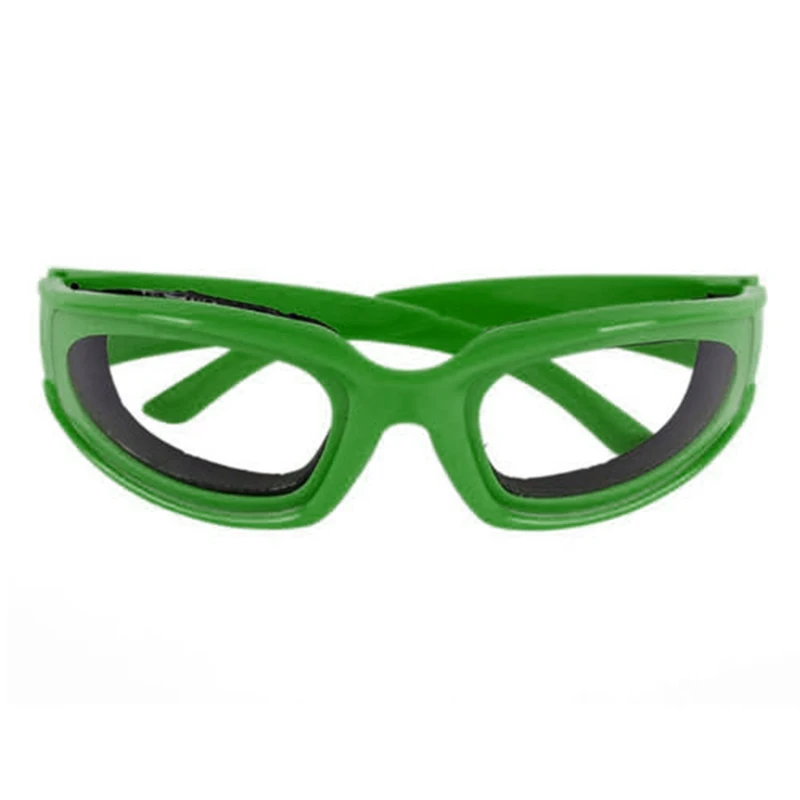 1 шт., очки для лука, Защитное стекло для барбекю, кухонные разделочные, для нарезки, для приготовления пищи, Защитное стекло для глаз, аксессуары, дешевые продажи - Цвет: Green