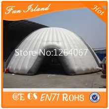 Гигантский светодиодный навес для вечеринки на продажу, недорогая надувная палатка, с большой тульей палатка для свадьбы