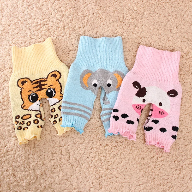 Детские штаны с разрезом; шорты с героями мультфильмов Kawaii; эластичные теплые Приталенные шорты с высокой талией; домашняя одежда; Живот сохраняет тепло