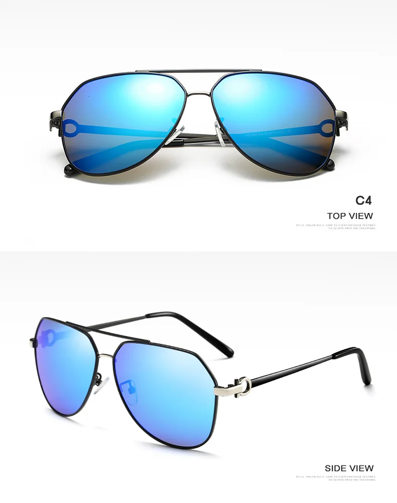 HBK мужские поляризованные солнцезащитные очки из сплава для пилота, женские/мужские винтажные спортивные очки для вождения, солнцезащитные очки для вождения PM0092