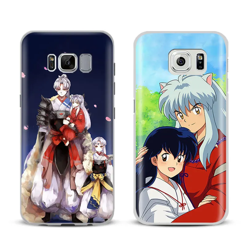 

Inuyasha Anime manga Phone Case Cover Shell For Samsung Galaxy S4 S5 S6 S7 Edge S8 Plus Note 8 2 3 4 5 A5 A7 J5 2016 J7 2017