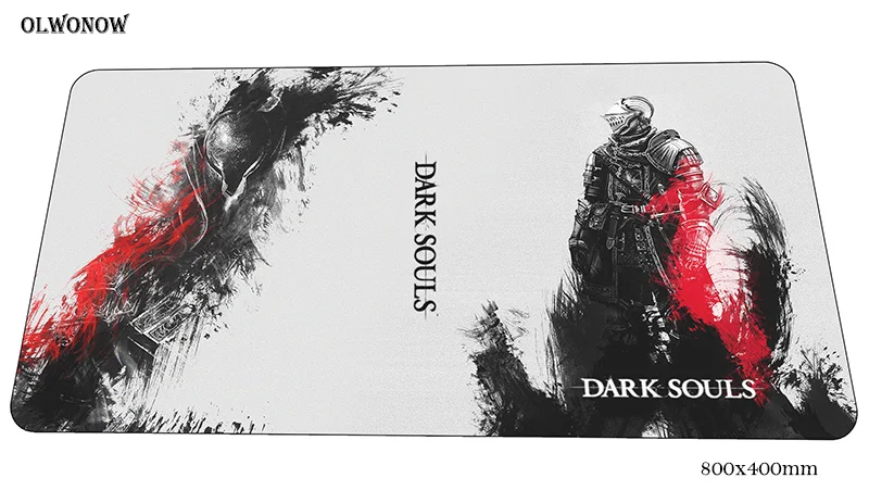 Коврик для мыши dark souls, геймер, 80x40 см, игровой коврик для мыши, 3d коврик для мыши, Настольный коврик, модный коврик для мыши, игры для ПК, геймерские коврики, геймпад