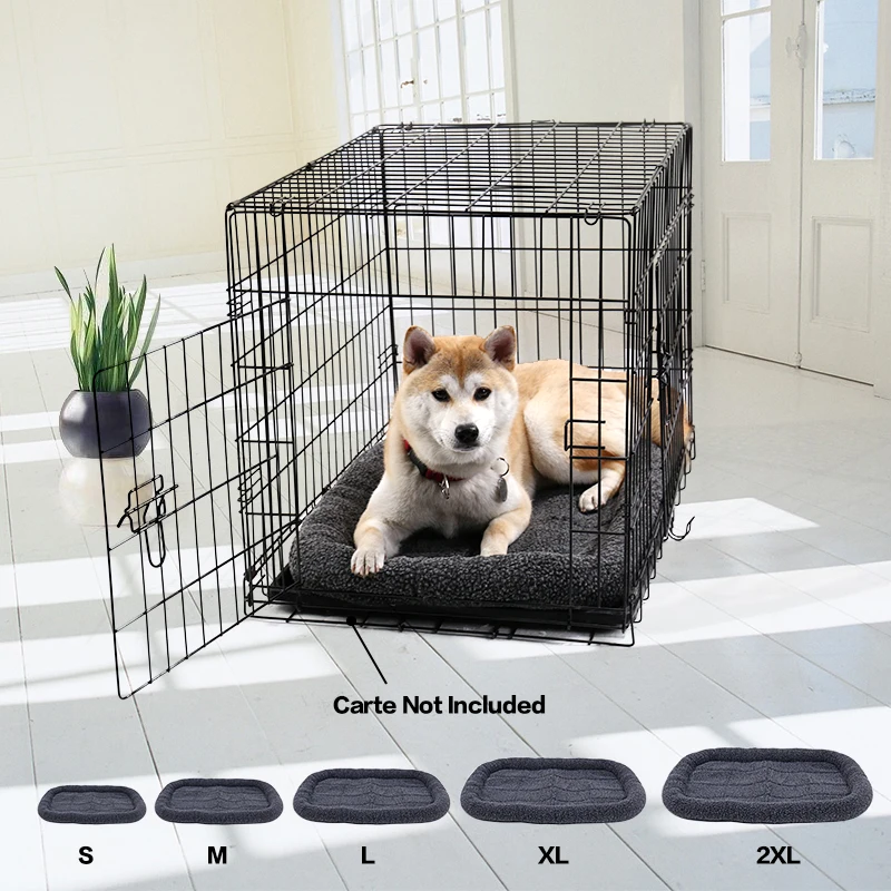 

5 Size Anti-lint Pet Bed Non-slip warm Polar fleece Dog Cat Cushion Easy To move and wash Winter Soft pet Heating mats