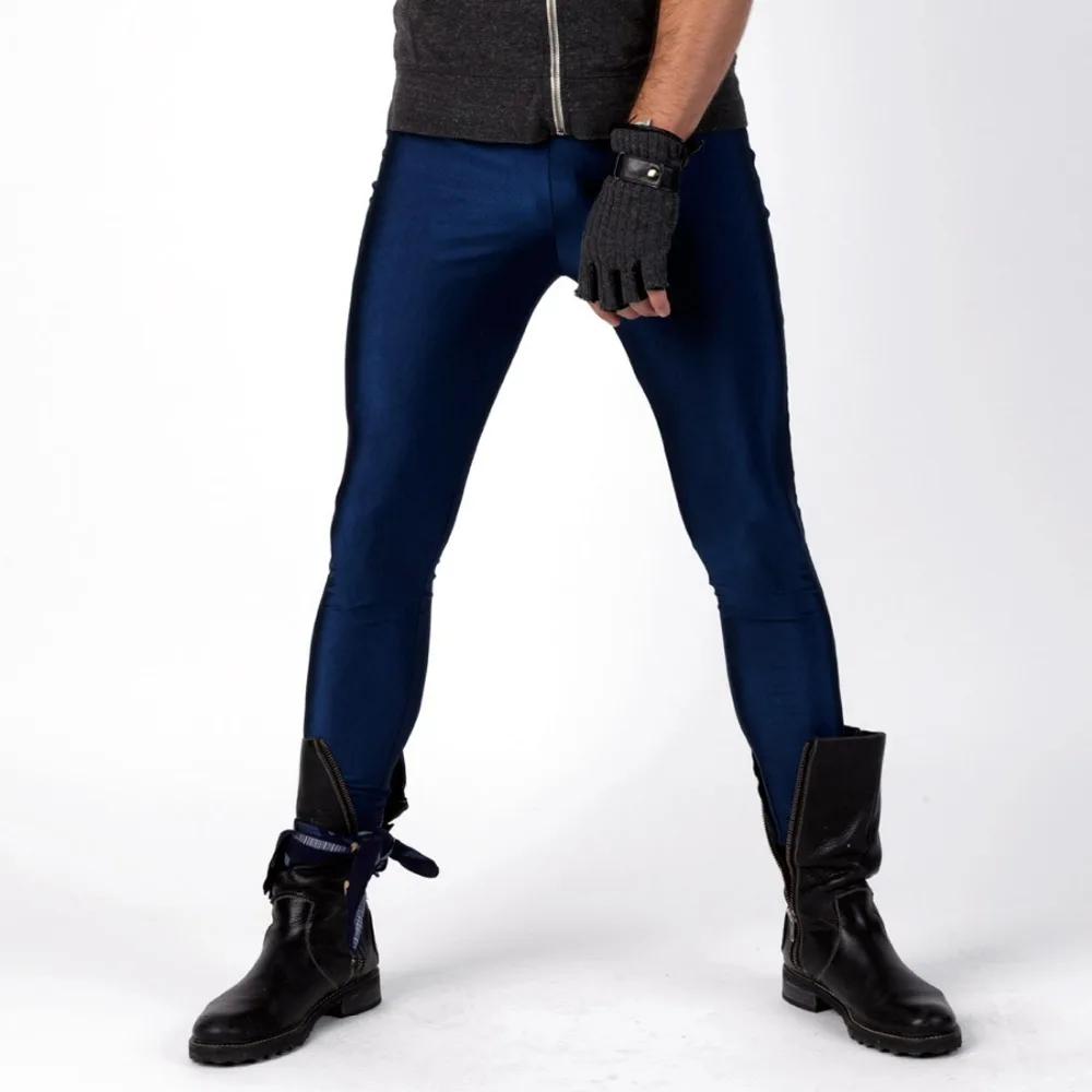 Speerise Mens Lycra Leggings Tights Skinny Full Length Meggings Leggings Tights for Guys Men Wearing Leggings Free Shipping