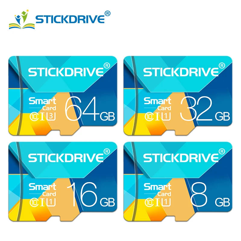 

Fashion fast transmission Memory Card 32GB 64GB 128GB Class 10 Micro SD Card 8GB 16GB mini TF Card with gift Adapter for Camara