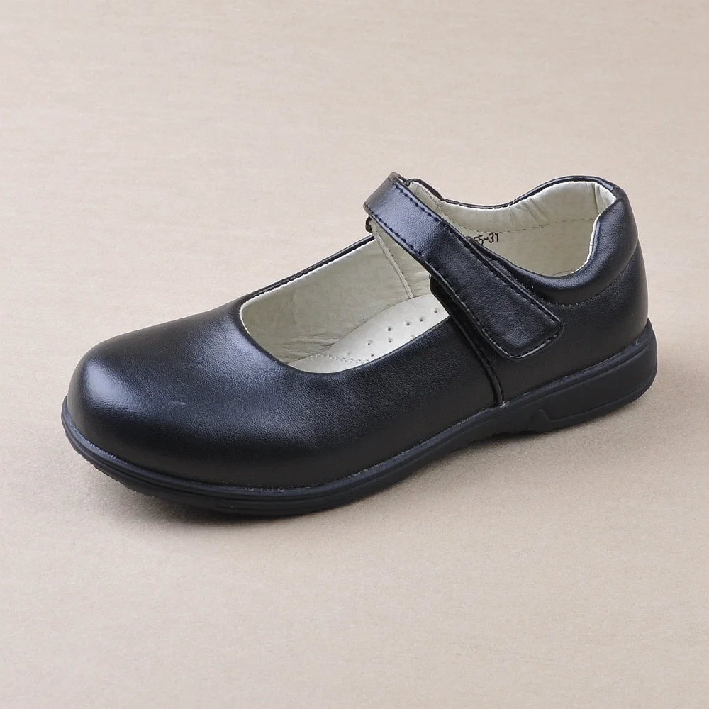Обувь для девочек; детская черная кожаная обувь; Детская Классическая Студенческая обувь; светящаяся обувь; Школьная обувь для хоровых выступлений