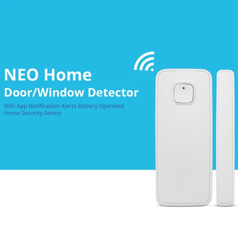 Горячая Домашняя безопасность беспроводной Wi-Fi умный оповещение о жизни дверная оконная сигнализация сенсор детектор Amazon Alexa совместимое управление приложением