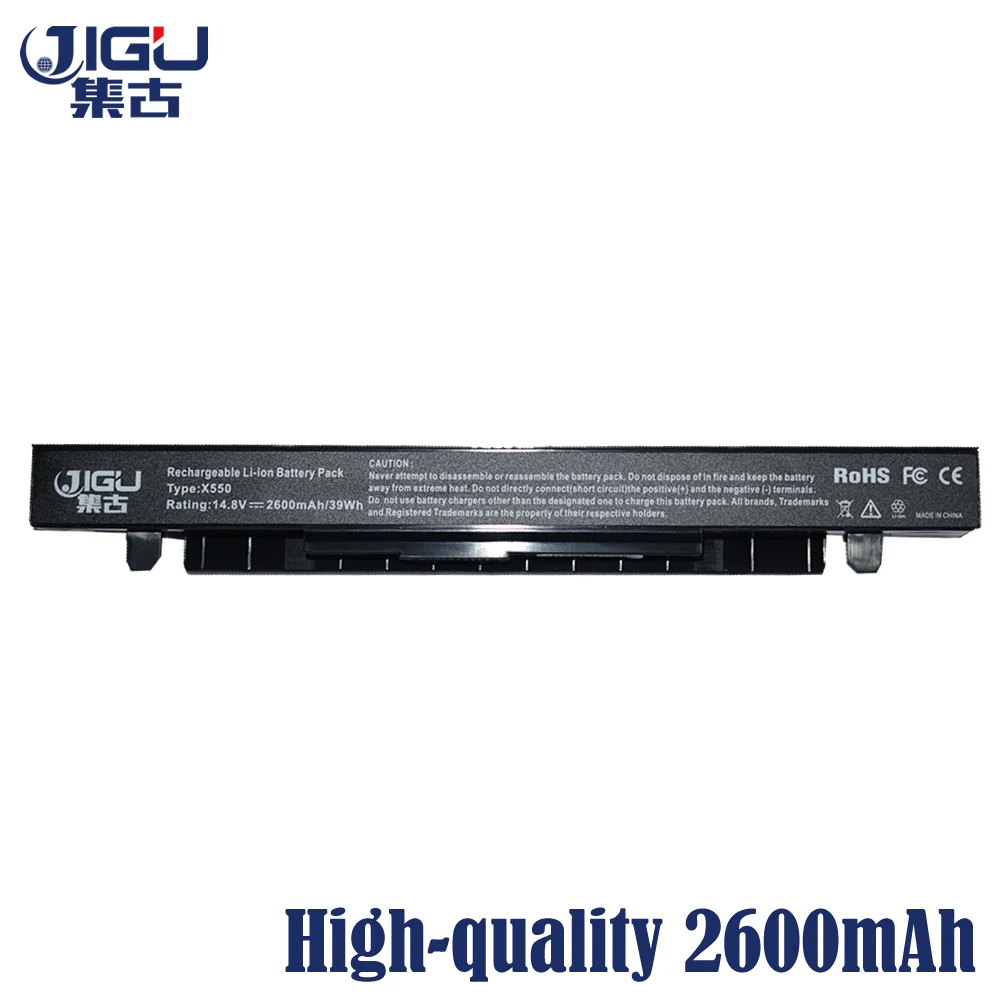 JIGU 4 ячейки Аккумулятор для ноутбука Asus R409V R510C R510D R510E R510L R510V X450C X450L X450V X452C X452E X550C