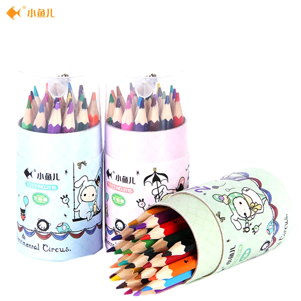 

NEW Artist 12/24Colour Pencil Highlighter Fluorescent Marker Pencil Drawing Colour Pencils For Sketch Drawing Art Supplies