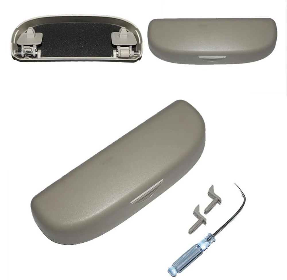 

Car-Styling Car Sunglasses Holder Glasses Case For Toyota RAV4 Corolla Camry Highlander LandCruiser Prado Auto Accessories