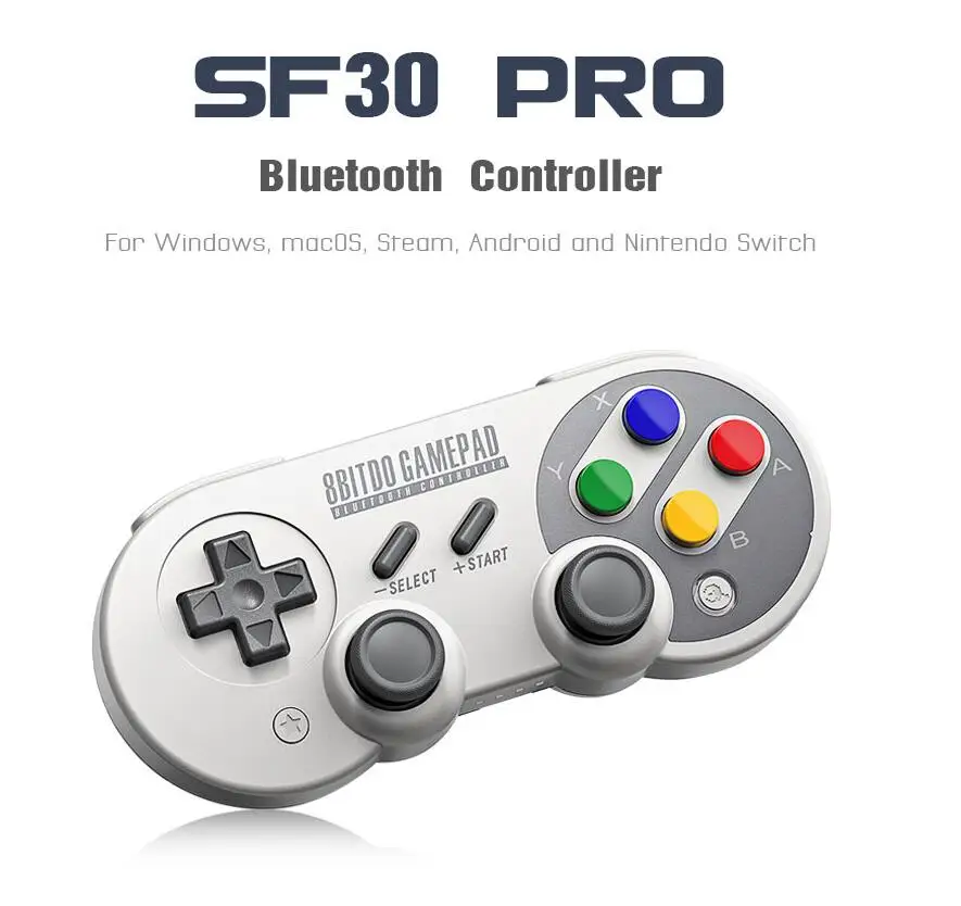 

8Bitdo Gamepad for macOS Android Controller Joystick Wireless Bluetooth Game Controller SF30 Pro GamPad