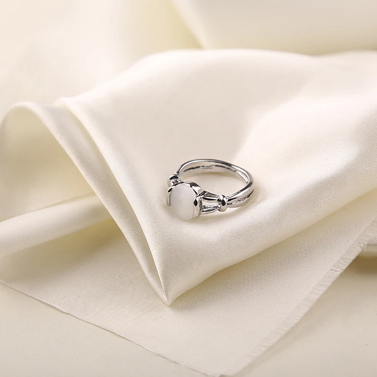 Кольцо с серебряным покрытием в стиле саги Bella Opals|silver plated|twilight sagasilver ring jewelry |