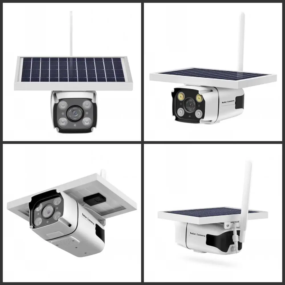 DHL Free Wireless GSM 4G SIM Card Solar Powered IP Camera Built-in battery HD 1080P Waterproof Outdoor Security CCTV Camera YN88