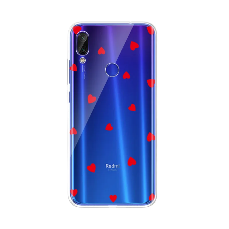 Силиконовый чехол с узором для Xiaomi Redmi Funda для Xiaomi Redmi Note 7 pro Redmi note 6 pro 6 6A чехол s защитный чехол из ТПУ - Цвет: 25