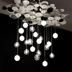 Nordic Современная стеклянная лампа bubble лампа творческая личность Простой декоративный потолочный лампа спальня столовая гостиная лампа