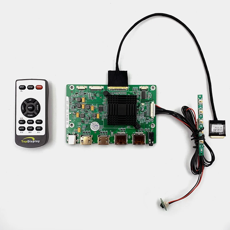 

2HDMI+2DP 4K LCD controller board support 15.6 inch 4K UHD resolution LCD panel with 3840*2160 ,60HZ