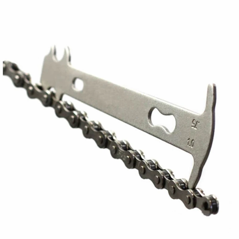 Bike MTB Chains Measurement Ruler Bicycle Chain Wear Indicator Checker