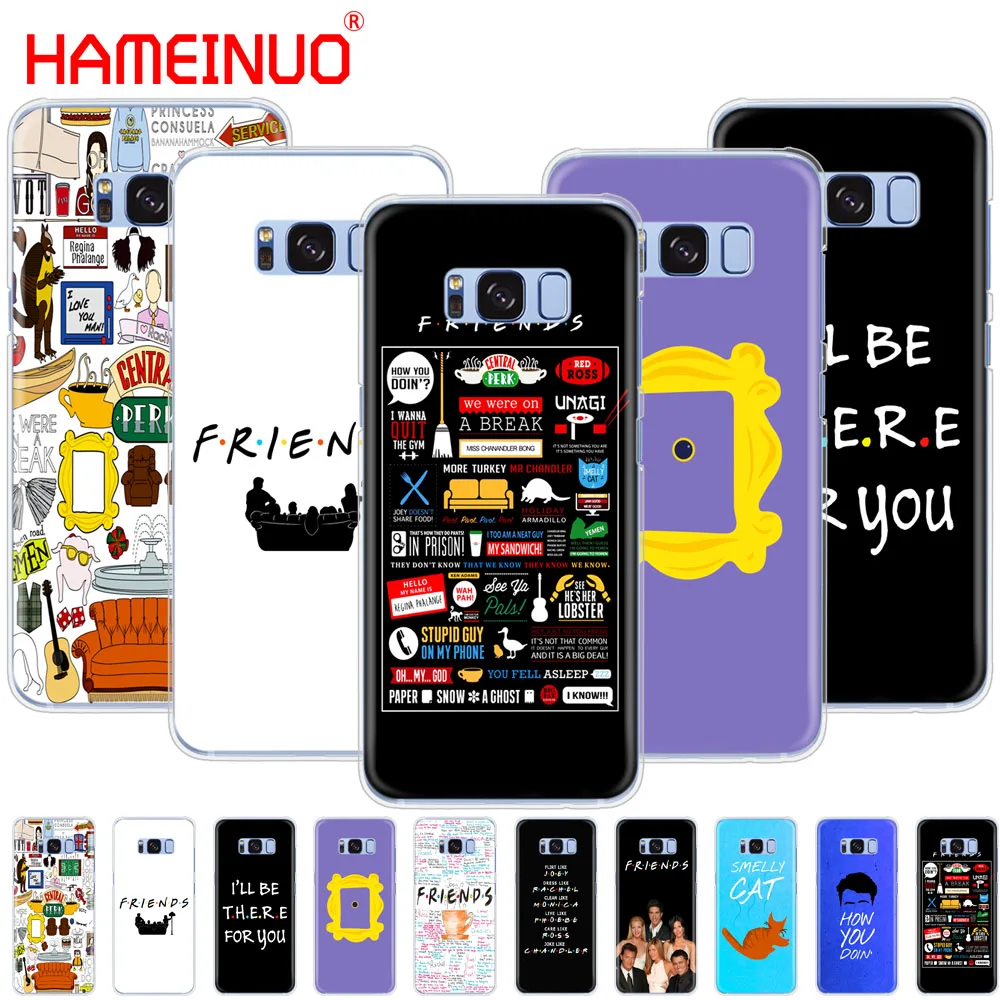 

HAMEINUO Friends TV Show Series Sitcom cell phone case cover for Samsung Galaxy S9 S7 edge PLUS S8 S6 S5 S4 S3 MINI