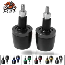 Для KTM 1290 adventure RC390 KAWASAKI ZRX1200 DAEG VERSYS650 алюминиевые аксессуары для мотоциклов ручной бар концы зажимы двигателя