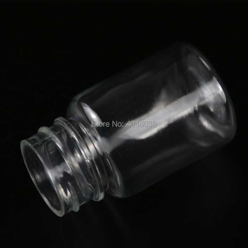 Clear Plastic Bottle PET Transparent Empty Bottle 15203050ML Capsule Packaging Container Liquid Powder Refillable Bottles (4)
