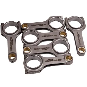 

Conrods Connecting Rods 139mm For BMW 2001-2006 S54B32 E46 M3 3.2L ARP2000 Bolts M3 E36 E46 S54B32 6 Cyl H Beam 4340 Forged