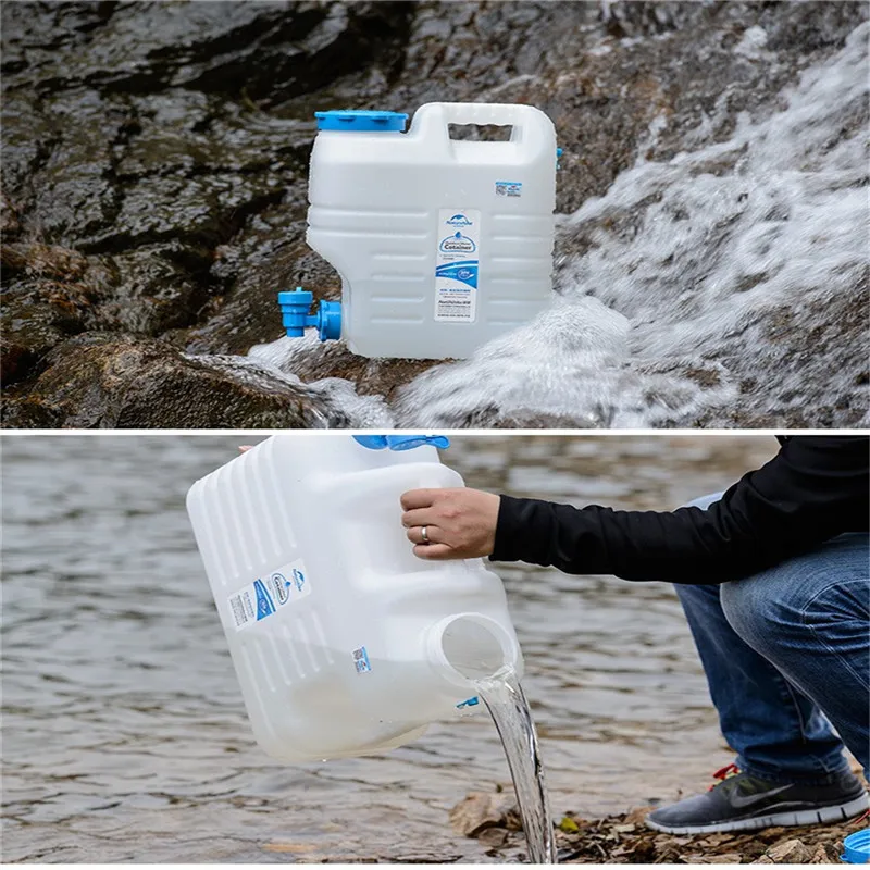 Naturehike Открытый Кемпинг Пешие прогулки скалолазание спортивная сумка для воды ведро для питьевой воды контейнер пищевой PE
