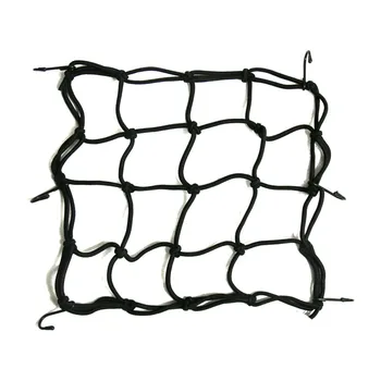 

Motorcycle luggage net helmet net pocket fuel tank net cover sundries mesh elastic rope 30*30CM 40*40CM