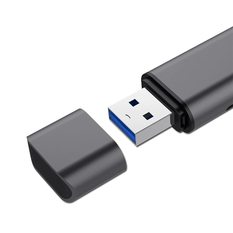 Считыватель sd-карт ult-best usb type C USB 3,0 OTG адаптер для карт памяти 2 слота для TF, SD, Micro SD, SDXC, SDHC, MMC, RS-MMC