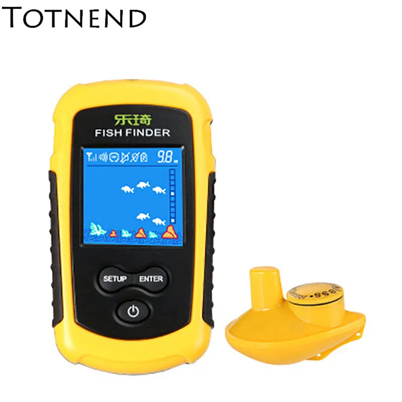 

English Version Sonar Wireless Visual HD Fish Detector Fishing Sonic Fish Finder Outdoor Fishing Gear