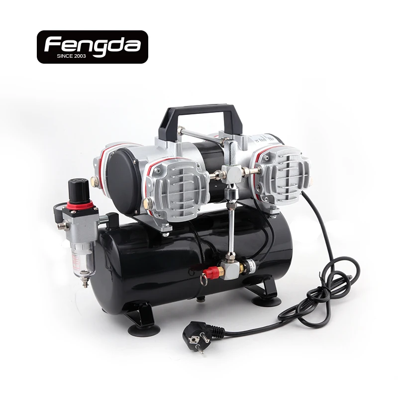 

Fengda oil free mini air compressor AS-48A air pump body paint tattoo airbrush spray gun tools