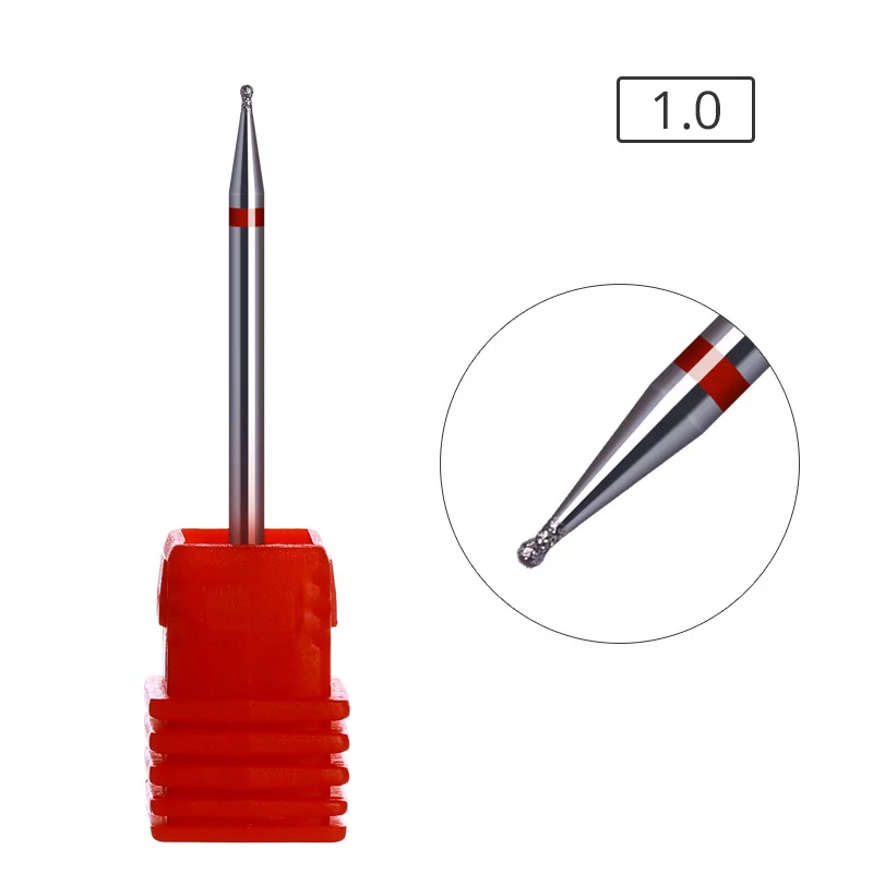 1Pc Nail Drill Bit Head Electric Nail Art Accessories File Cuticle Cutter Dead Skin Cutter For Electric Machine Nail Art Tool - Цвет: Pattern 1.0