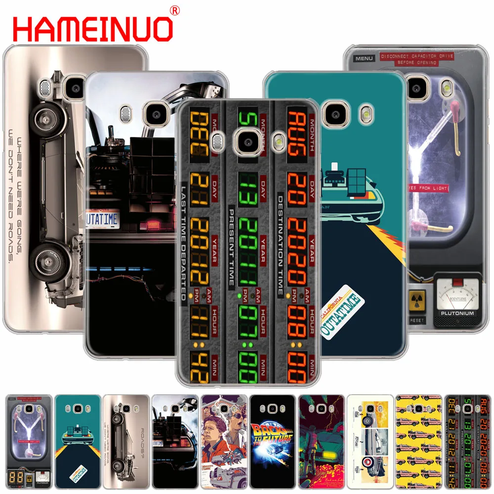 

Back to the Future DeLorean Time Machine cover phone case for Samsung Galaxy J1 J2 J3 J5 J7 MINI ACE 2016 2015 prime