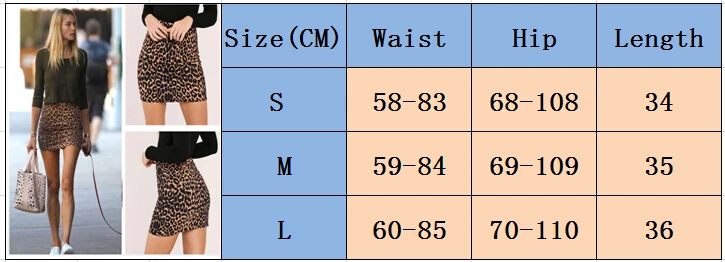 Горячая мода Женская Упакованные бедра дамы тонкий короткий красивый Леопардовый принт юбка