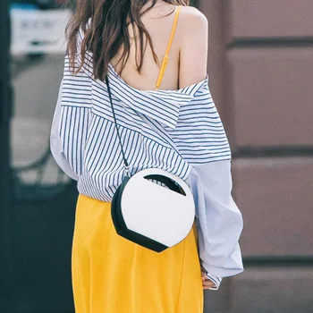 

Luxury Handbags Women Bags Designer Hollow Out Hit Color Shoulder Crossbody Bag for Female Purse Personality Clutch Bags 2019