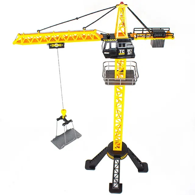 Oversized remote control crane engineering car radio control toys tower