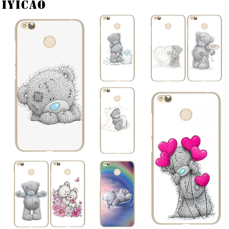 Жесткий чехол IYICAO Tatty Teddy Bear для Redmi 8A 6A 4A S2 Note 7 3 4 4X 6 5 Pro 5A Prime Plus Go|Чехлы-накладки| |