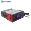 Dual Digital Temperature Controller  Incubator Thermostat Two Relay Output Thermoregulator Heater Cooler Control Switch STC-3008 ► Photo 1/6